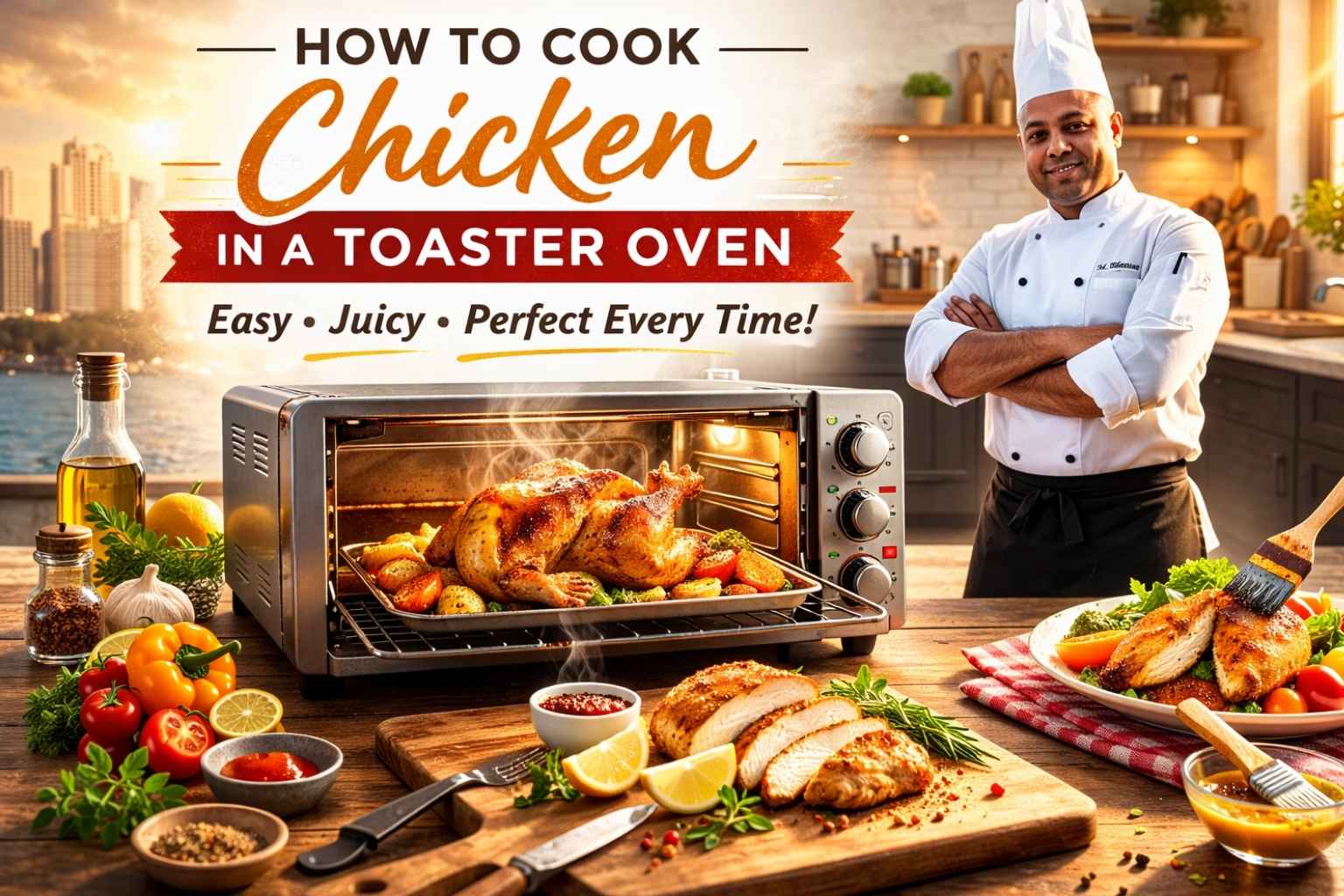 How to Cook Chicken in a Toaster Oven