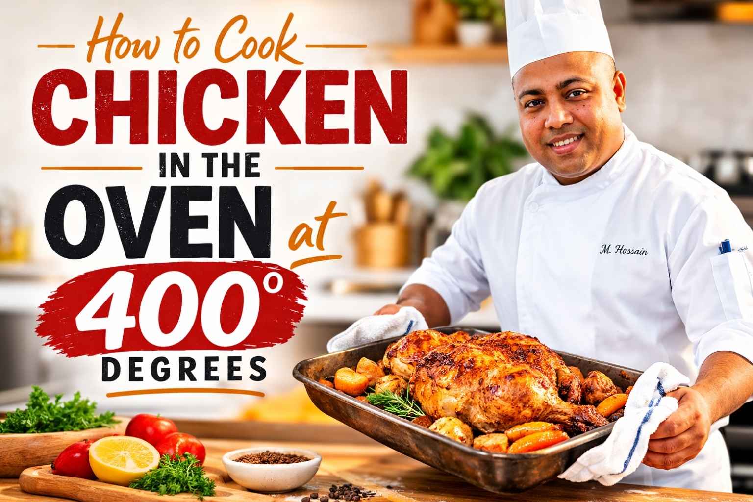 How to Cook Chicken in the Oven at 400 Degrees