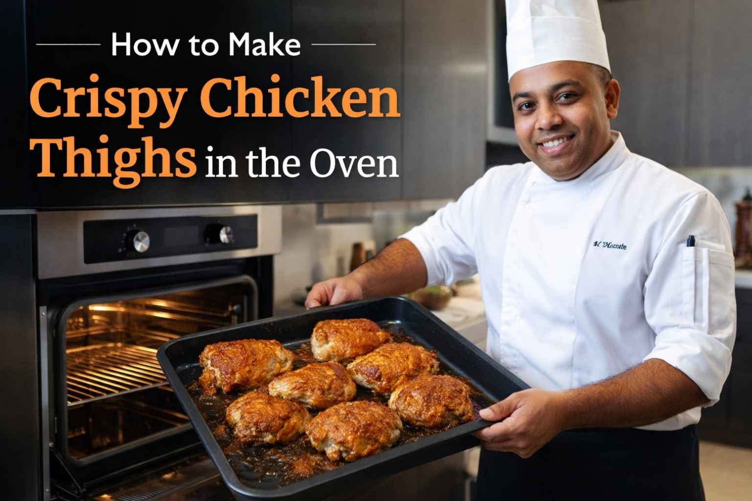 How to Make Crispy Chicken Thighs in the Oven