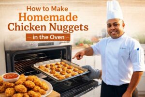 How to Make Homemade Chicken Nuggets in the Oven