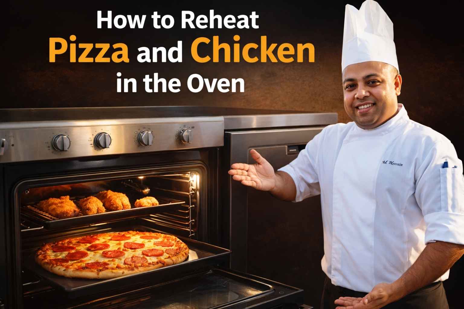How to Reheat Pizza and Chicken in the Oven
