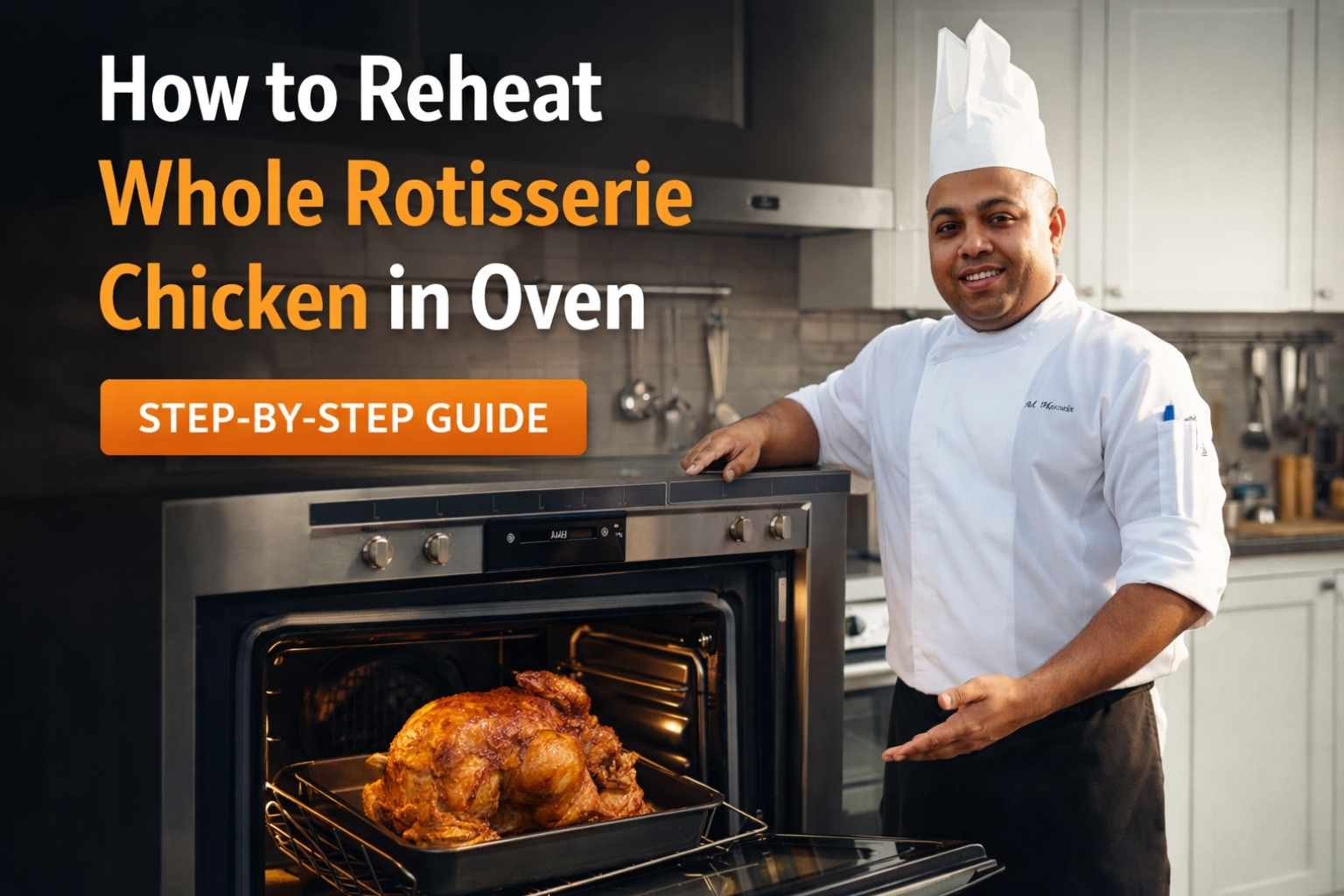 How to Reheat Whole Rotisserie Chicken in Oven