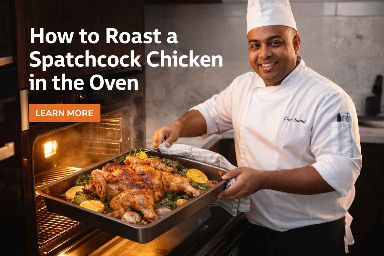 How to Roast a Spatchcock Chicken in the Oven