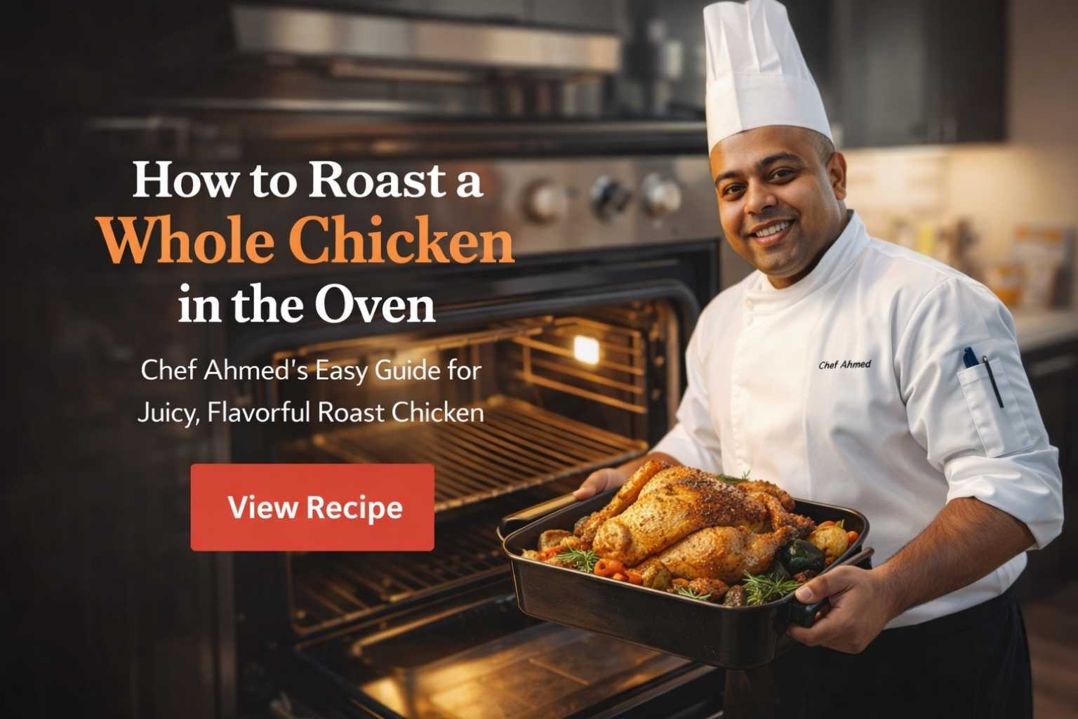 How to Roast a Whole Chicken in the Oven