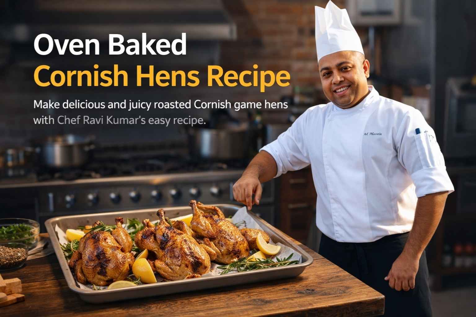 Oven Baked Cornish Hens Recipe