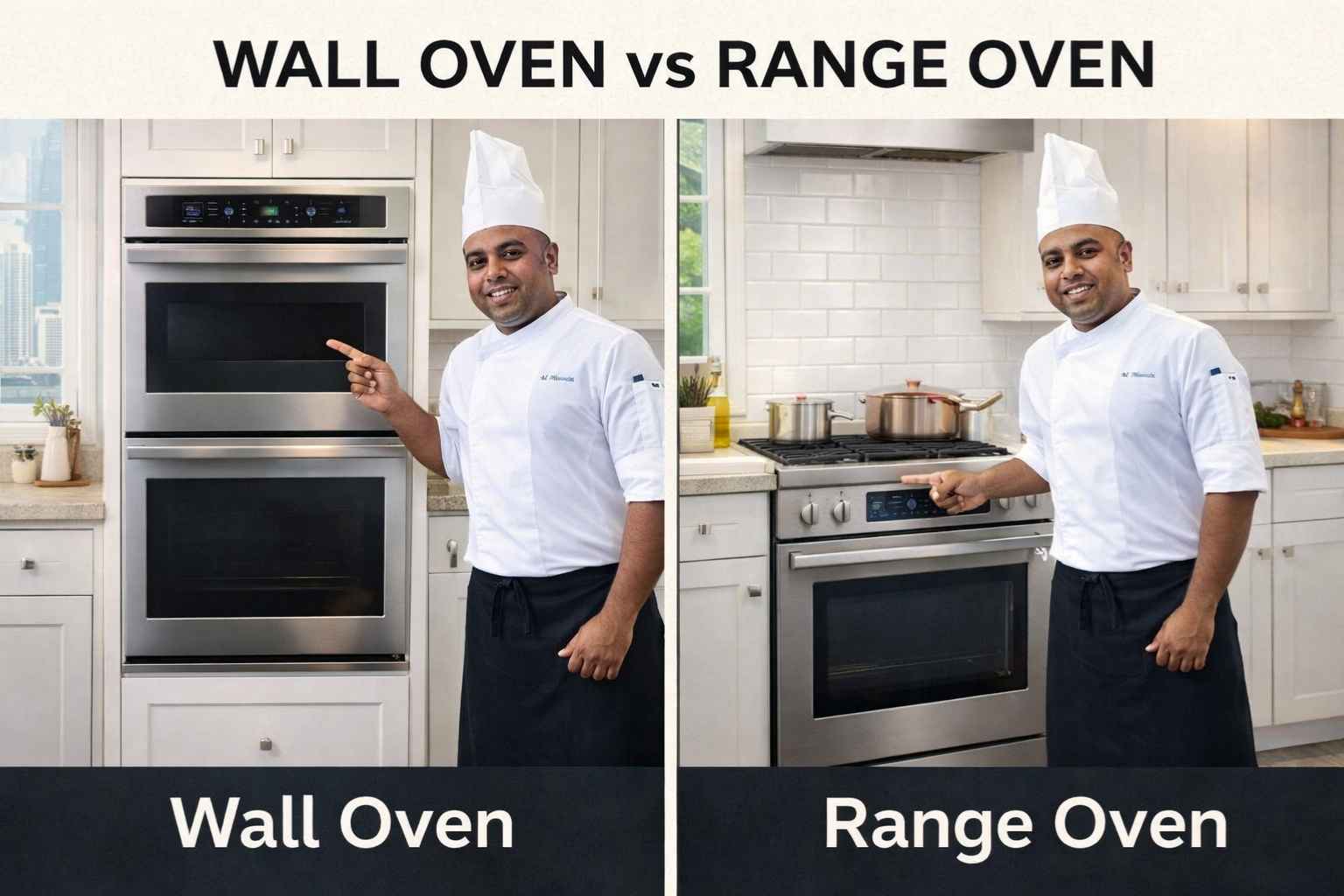 Wall Oven vs Range Oven