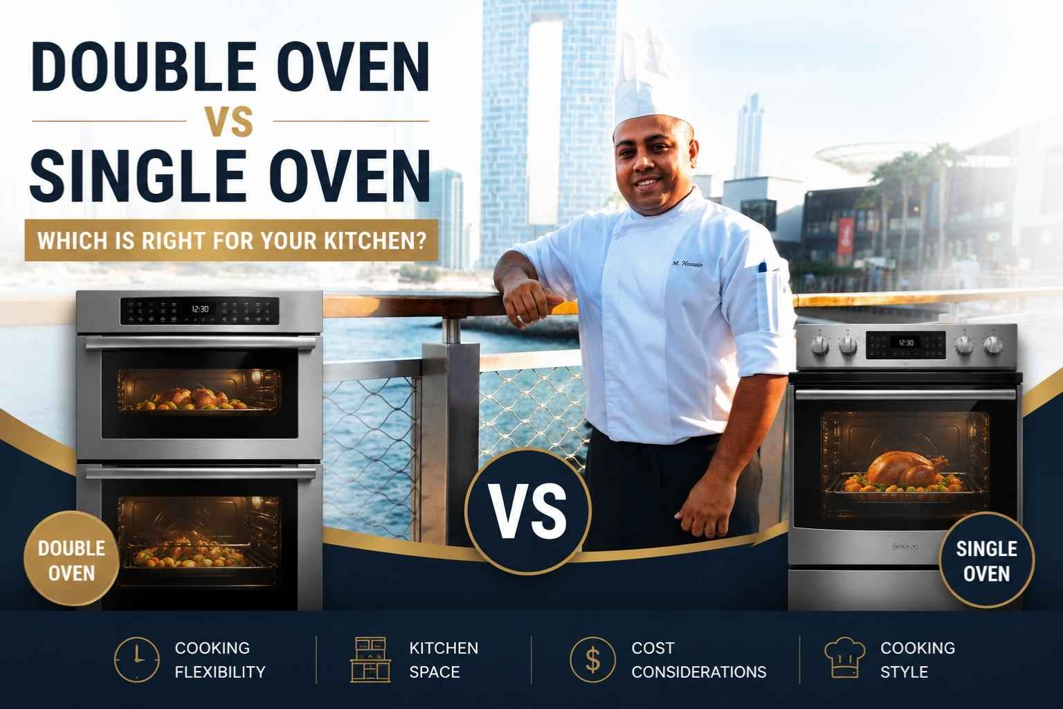 Double Oven vs Single Oven