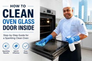 How to Clean Oven Glass Door Inside
