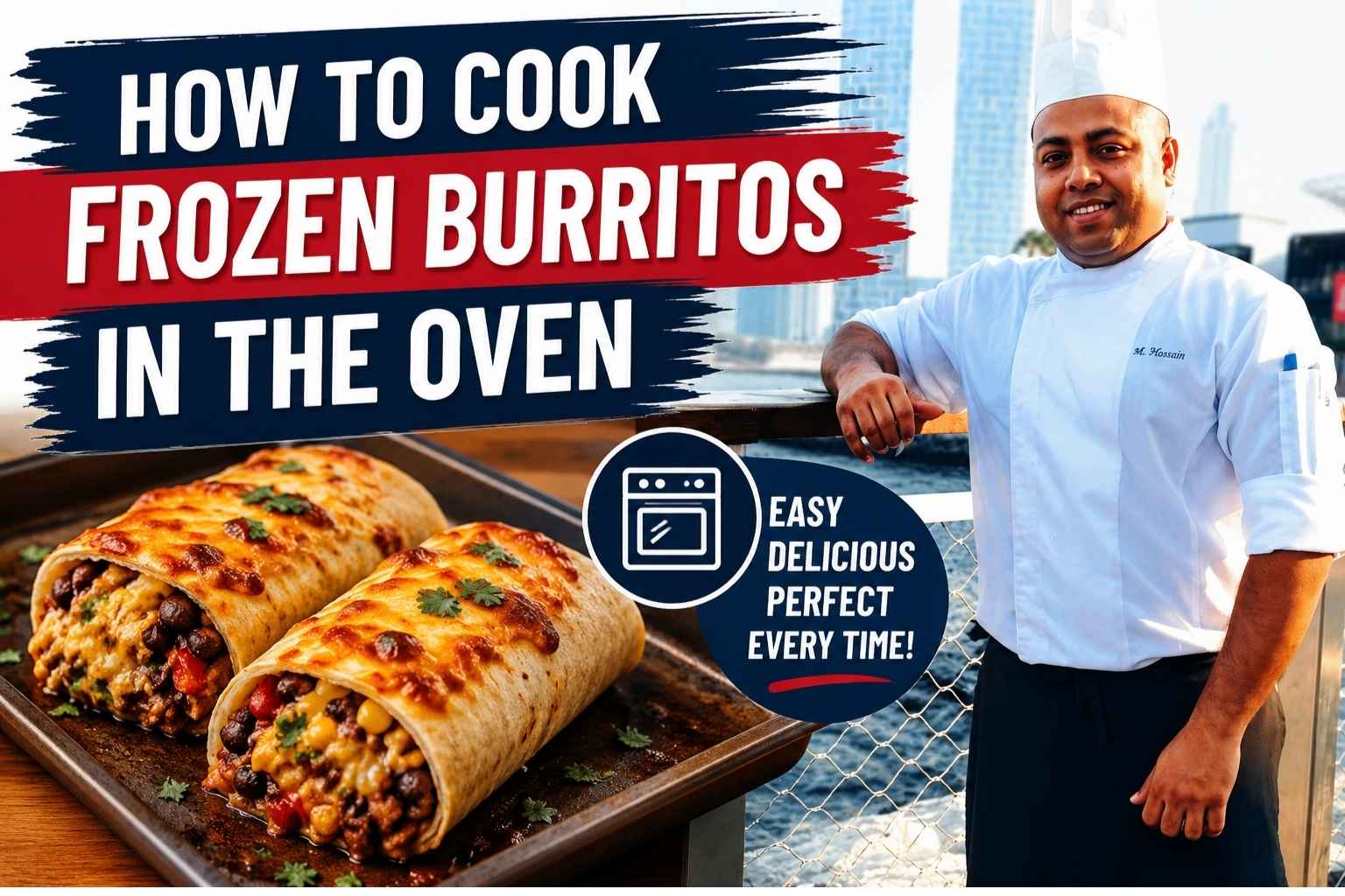 How to Cook Frozen Burritos in the Oven