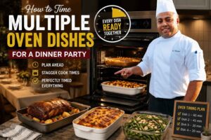 How to Time Multiple Oven Dishes for a Dinner Party