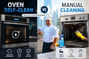 Oven Self-Clean vs Manual Cleaning