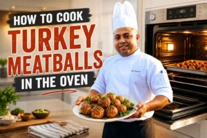 How to Cook Turkey Meatballs in the Oven