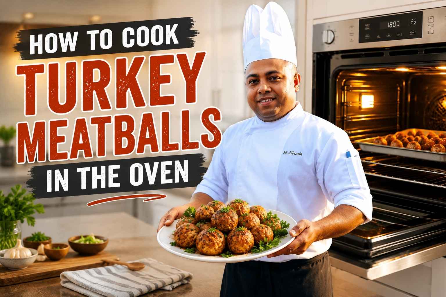 How to Cook Turkey Meatballs in the Oven