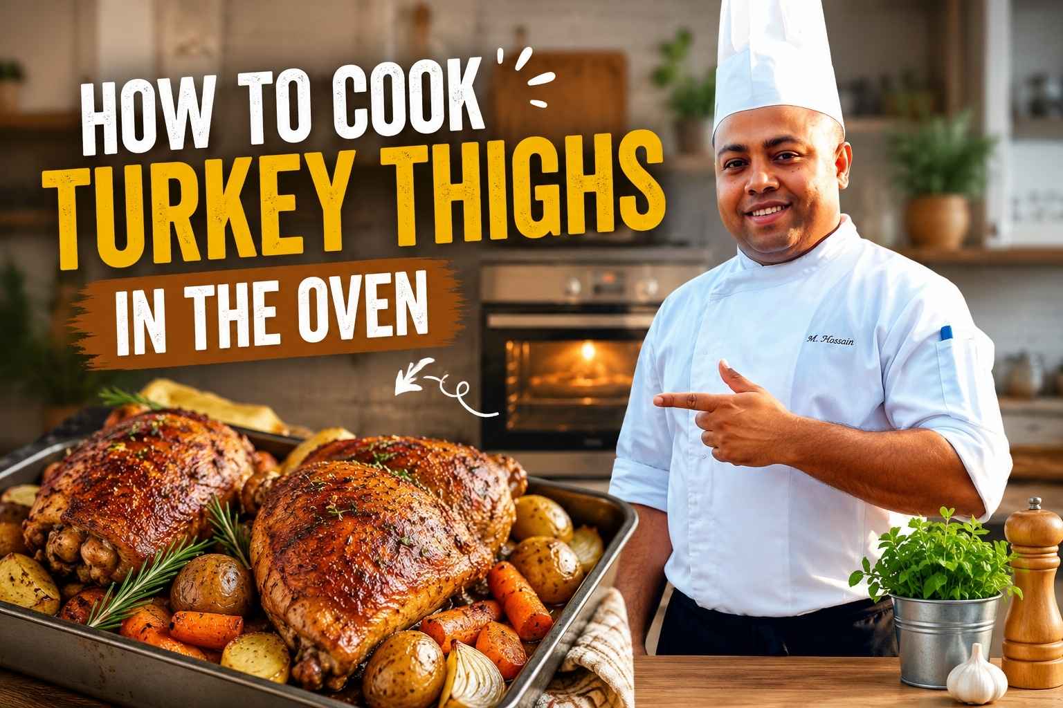How to Cook Turkey Thighs in the Oven