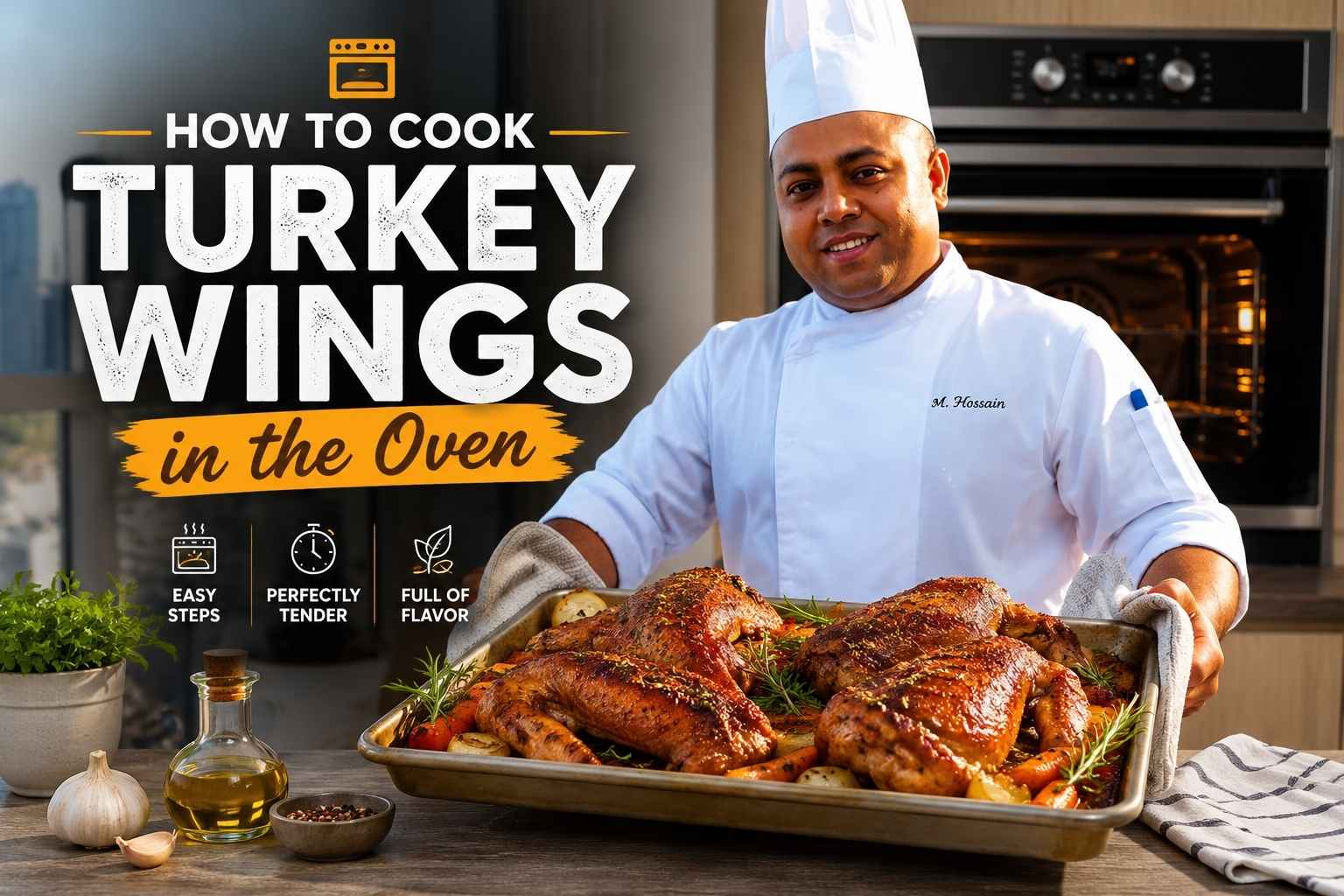 How to Cook Turkey Wings in the Oven