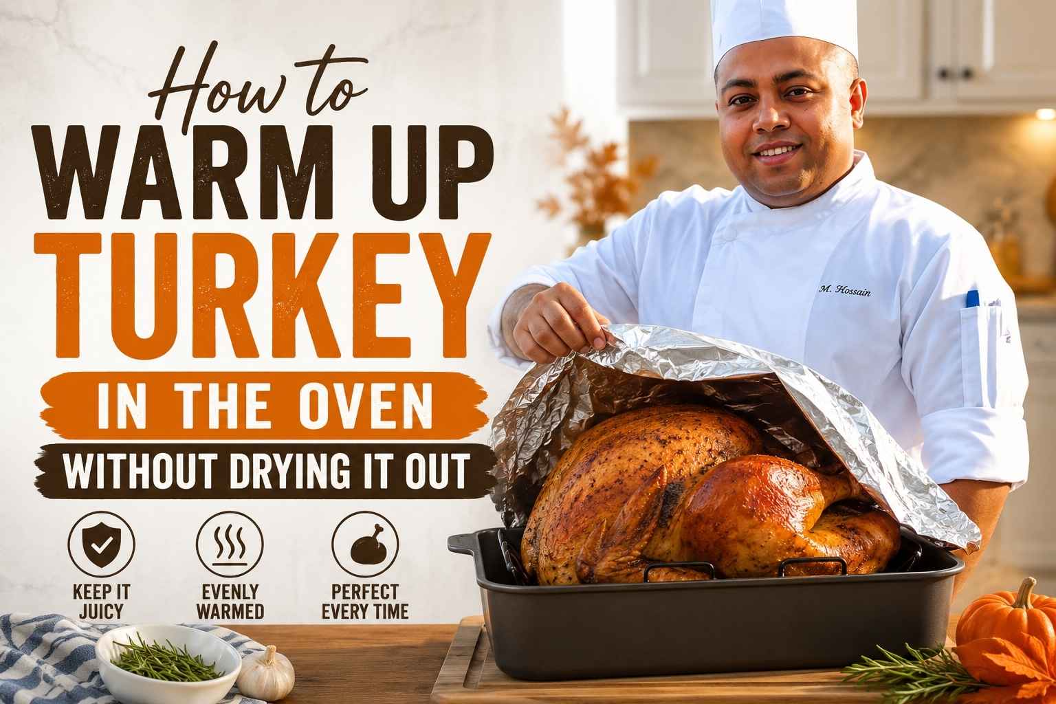 How to Warm Up Turkey in the Oven Without Drying It Out