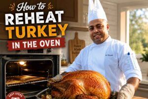 How to reheat turkey in the oven